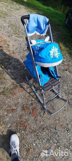 Санки на колесах