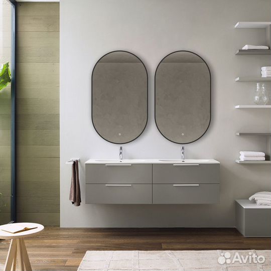 Зеркало LED VLM-3AU100B 6001000 c сенсорным выкл