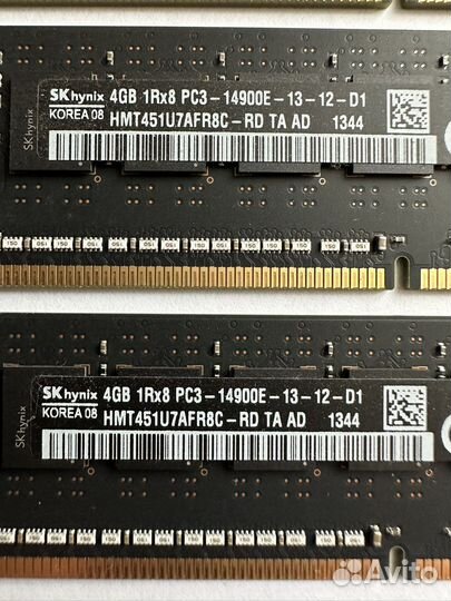 DDR3 4GBx3 1866MHz ECC