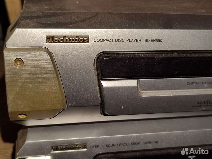 Блочный музыкальный центр Technics два блока