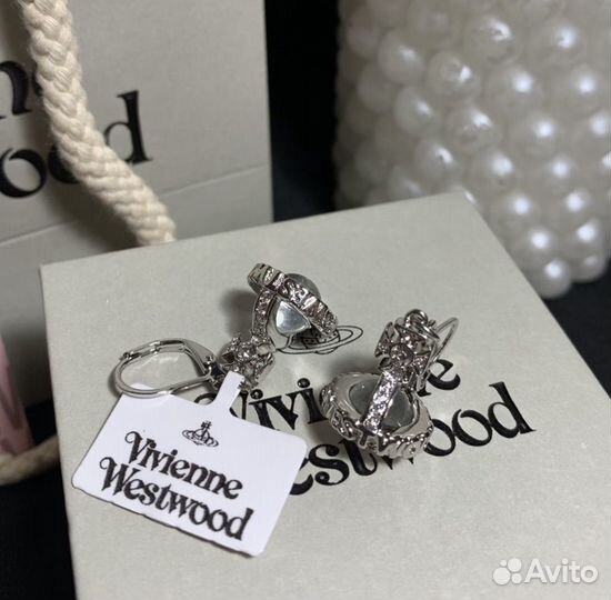 Vivienne westwood серьги новые