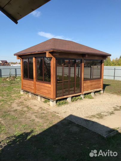 Окна для беседки