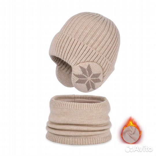 Шапка и снуд для девочки