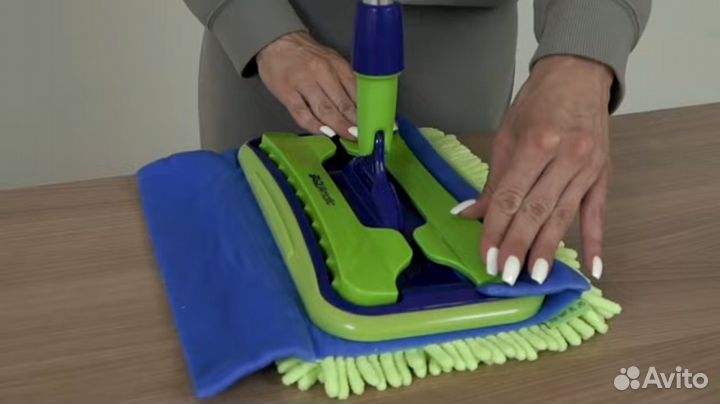 Универсальная швабра с 2-я насадками