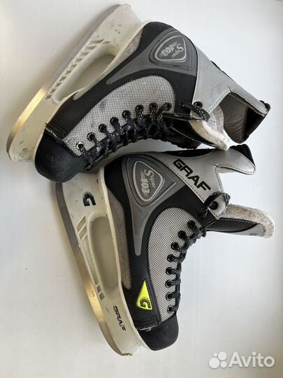 Коньки хоккейные, размер 43