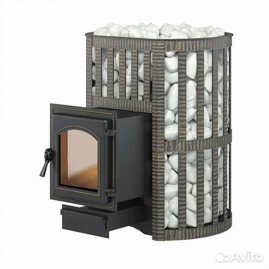 Дровяная печь везувий Легенда Ковка 28 (270)