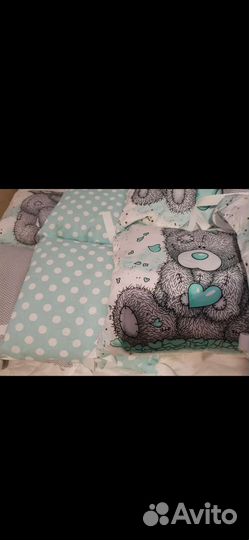 Бортики в кроватку