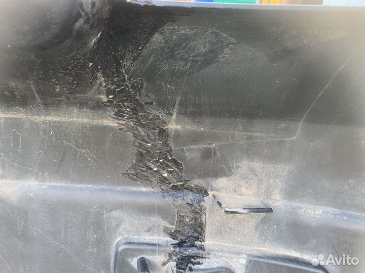 Задний бампер priora хэтчбек