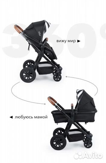 Новая Коляска-трансформер 2в1 Happy Baby Mommer