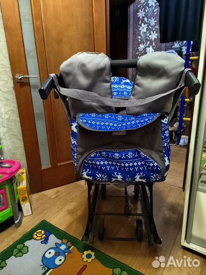 Детские санки коляска