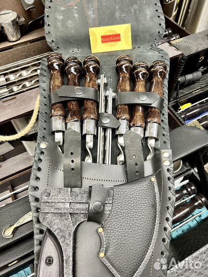 Набор шампуров в чехле