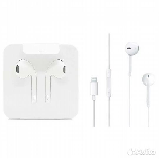 Наушники apple earpods lightning