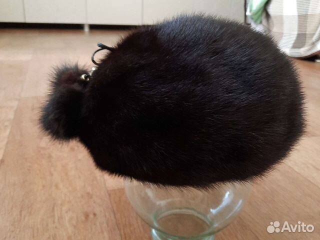 Берет женский норковый