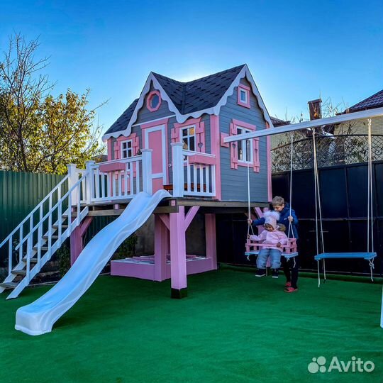 Детский домик на дачу. Детские Игровые Домики