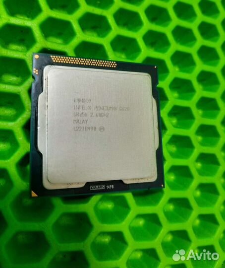 Процессор intel Lga1155 X2 2.6ghz (гарантия)