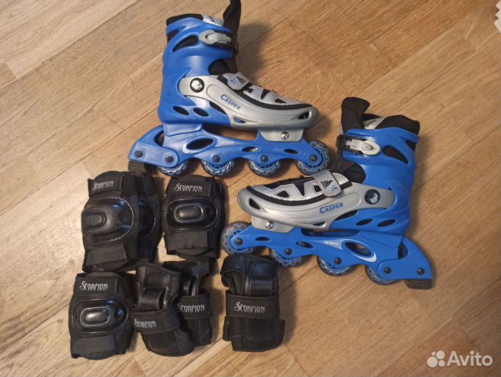 Роликовые коньки раздвижные 39-42