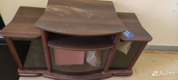 Тумба под телевизор со шкафом бу