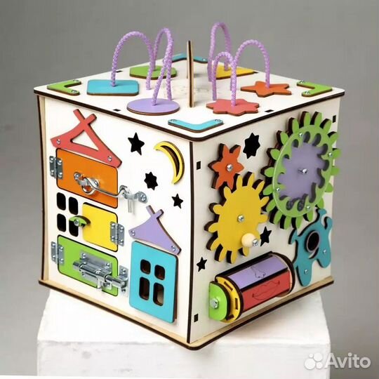 Бизиборд бизикубик банни со светом