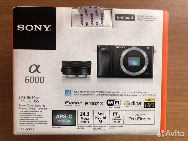 Sony alpha 6000 (ilce-6000L) kit 16-50mm