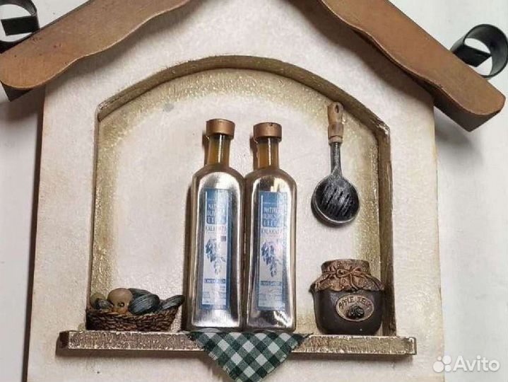 Кухонный декор вешалка дерево Нидерланды