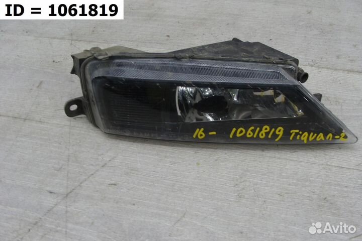 Птф передняя левая Volkswagen Tiguan