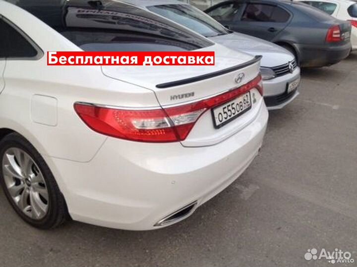Лип спойлер Hyundai Grandeur 5