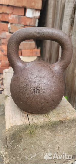 Гиря 16 кг СССР