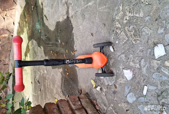 Самокат детский трехколесный бу