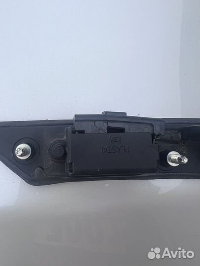 Подсветка номера, кнопка багажника Q7, блок audi