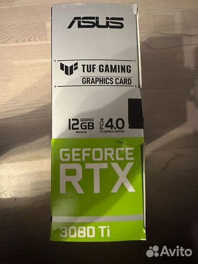 Видеокарта asus GeForce RTX 3080 Ti TUF Gaming