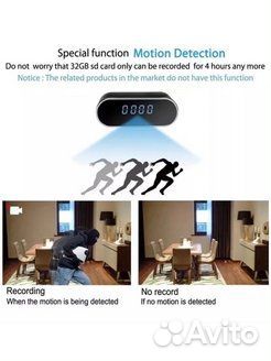 Камера Видеонаблюдения WiFI мини