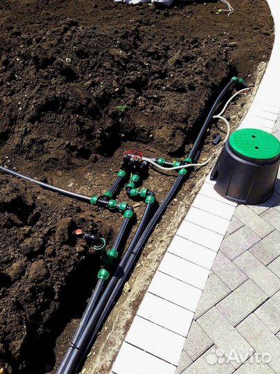 Автополив, контроллер полива. Монтаж