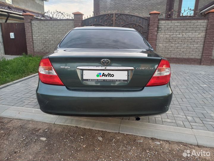 Toyota Camry 2.4 AT, 2002, 353 000 км