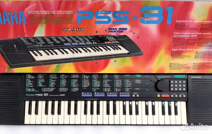 Синтезатор Yamaha детский с полным фукционалом