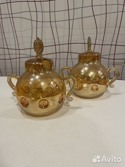 Гутное стекло набор СССР