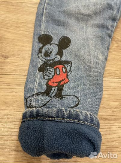 Джинсы утепленные новые