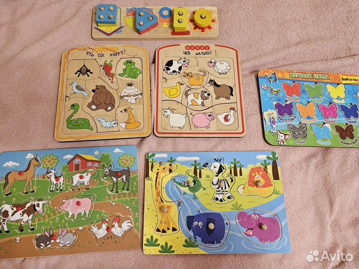 Пазл вкладыши