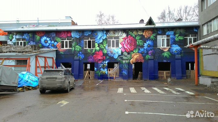 Художник роспись стен, аэрография, граффити