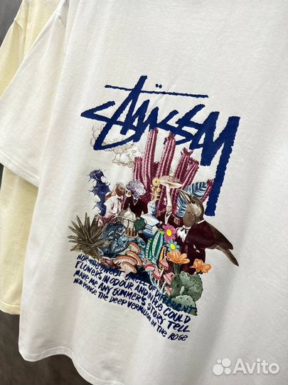 Футболка оверсайз Stussy