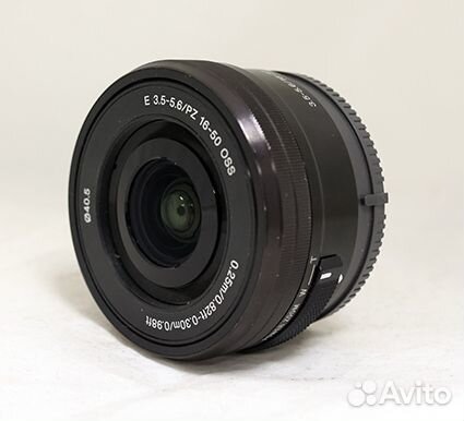 Объектив Sony SEL-P1650 E PZ 16-50 мм F3.5-5.6 OSS