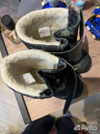 Ботинки зимние для мальчика 22/23