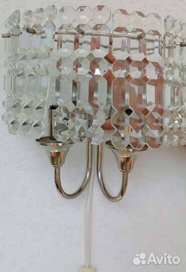 Хрустальное бра СССР