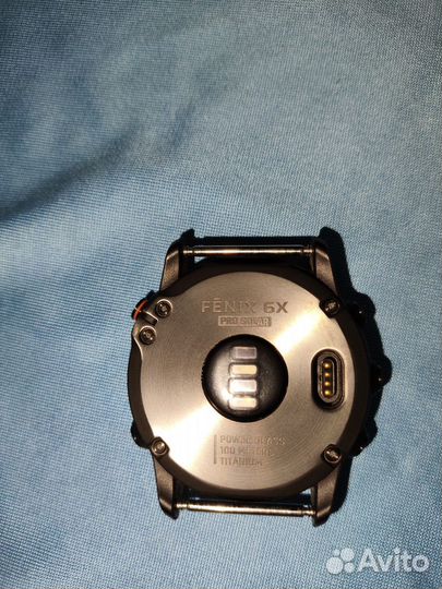 Часы garmin fenix 6x pro solar titanium