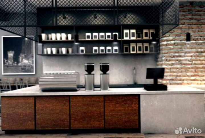 Барная стойка для кофейни