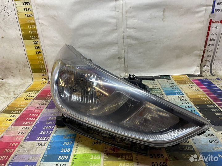 Фара левая hyundai solaris 2
