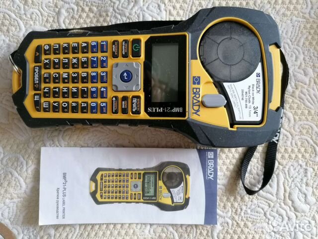 Портативный ленточный принтер-маркиратор BMP21-Plu