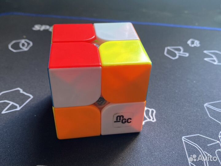 YJ 2x2x2 MGC Magnetic скоростной кубик рубика