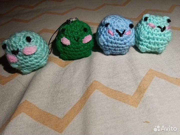 Брелок лягушка