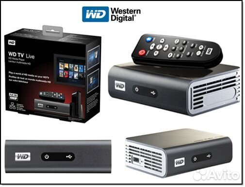 Медиаплеер WD TV HD