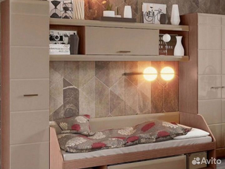 Надстройка одноярусной кровати Симба кофе